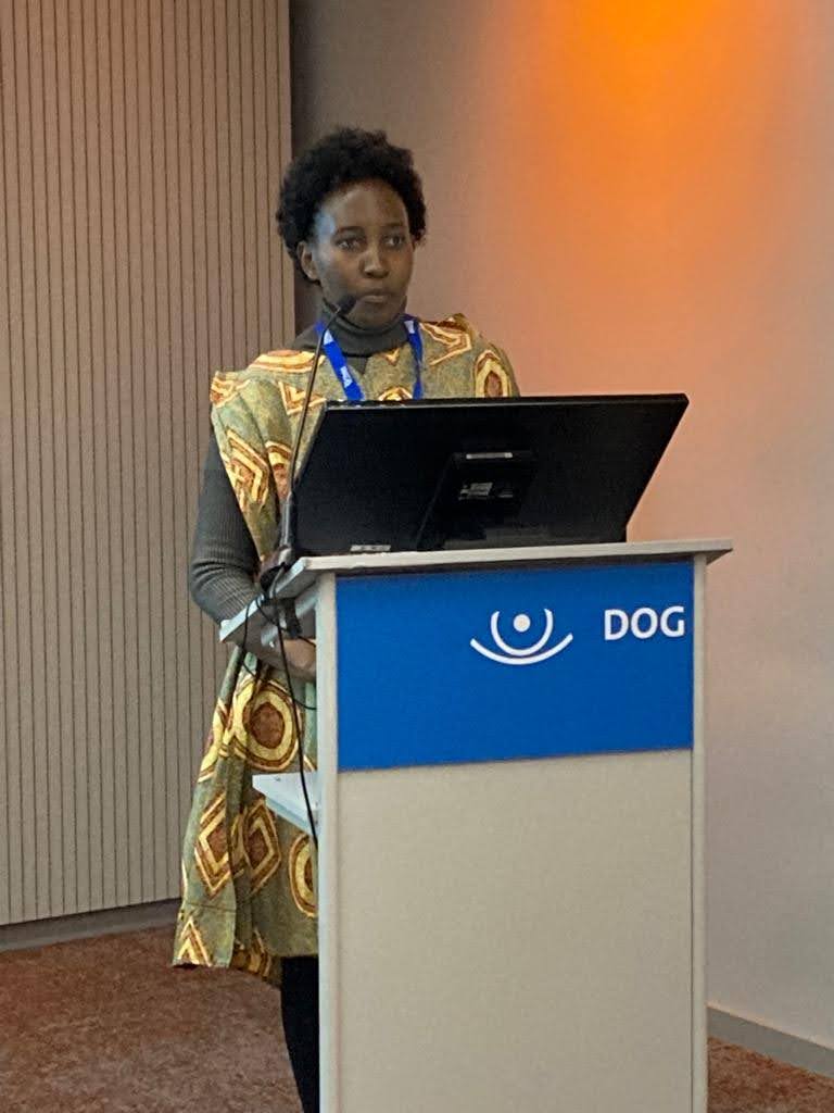 Dr Lucy Njambi Presents at the German Society of Ophthalmology (DOG